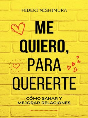 cover image of Me quiero, para quererte